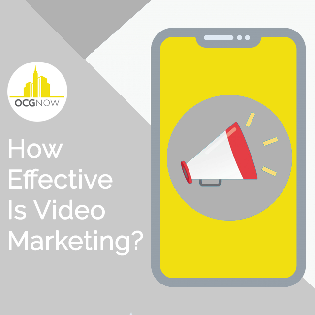 Video on mobile phone depicting video marketing strategies
