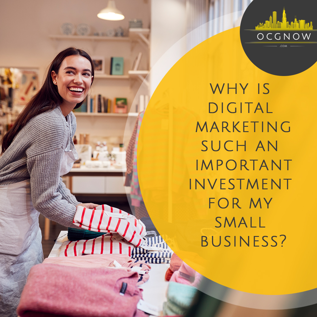 Woman organizing her products while considering digital marketing investment for her small business
